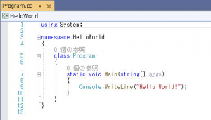 Visual Studioプロジェクトの作成
