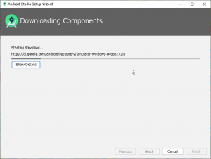 Android Studioの初期設定